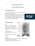 Histologi, Anatomi Dan Fisiologi Reprod Wanita-dr.rhiza Mohammad Ishaq Sobari