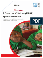 MEAL System Overview - From Save the Children