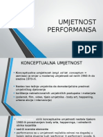 Umjetnost Performansa