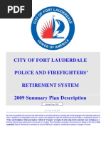 Download City of Fort Lauderdale Police and Fire Retierment Plan 2009 Summary Plan Description by Ken Rudominer SN26882640 doc pdf