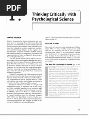 Psychology Study Guide, 8th Edition, PDF, Experiment