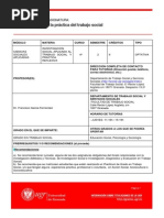 GUIA DOCENTE Sistematización de La Práctica Del Trabajo Social