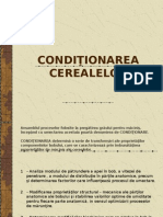 Conditionarea Cerealelor