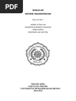 Download Makalah Sistem Transportasi by Rizqi Sadiya SN268830440 doc pdf