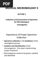 Medical Microbiology II Lecture 1