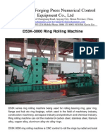 D53K-3000 Ring Rolling Machine