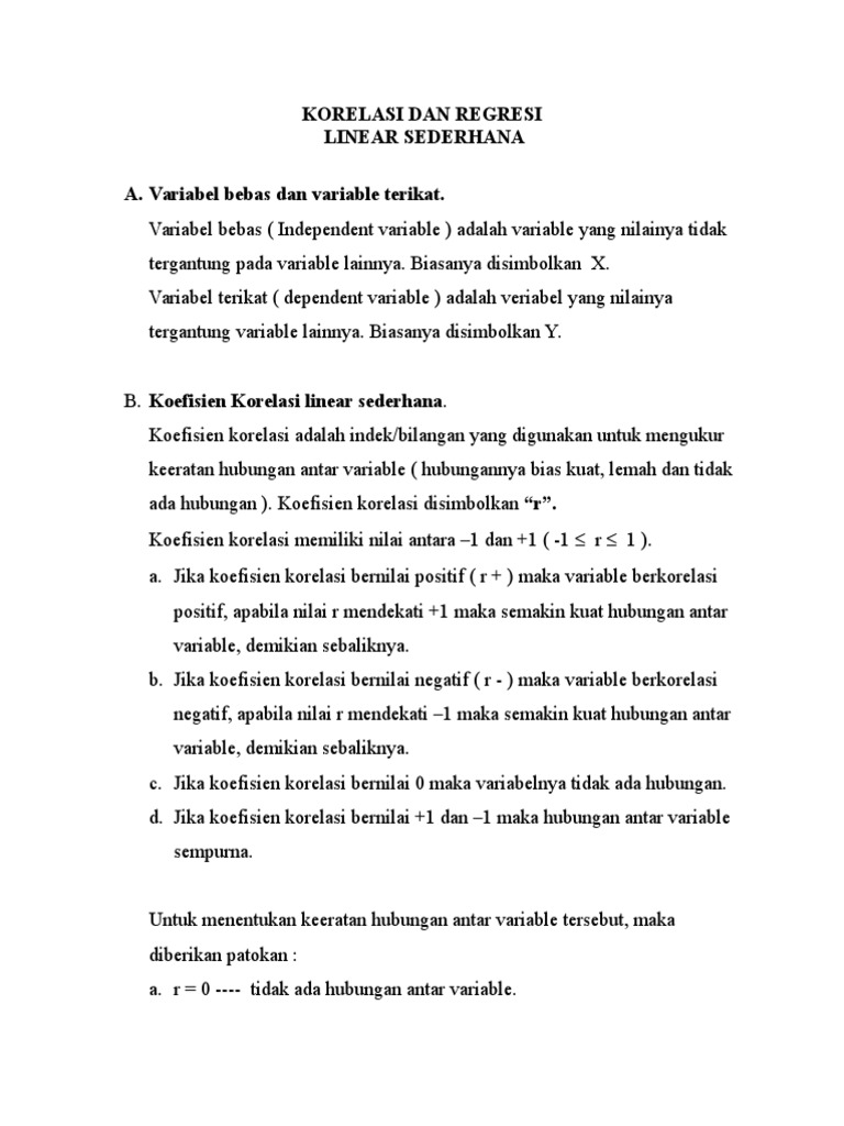 Bab 2 Regresi Dan Korelasi Berganda Doc