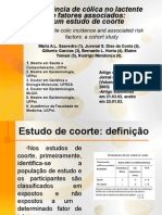 Epidemiologia - Estudo de Coorte