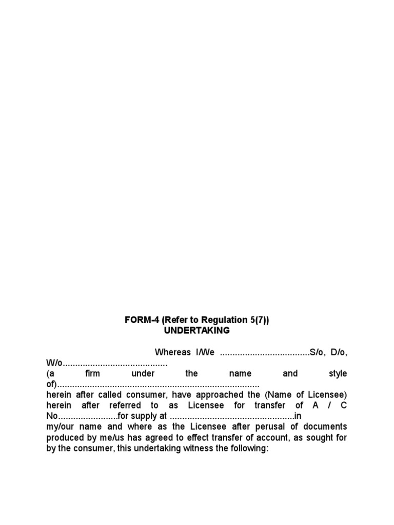 Name Transfer Form4 Four Papers PDF