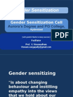 2015Jun12 - Gender Sensitization - For Aurora -