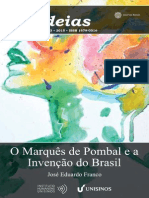 O Marquês de Pombal e A Invenção Do Brasil: Reformas Coloniais Iluministas e A Protogênese Da Nação Brasileira