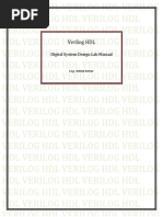 Verilog HDL: Digital System Design Lab Manual