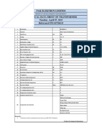 400 Kva Tds (Dry Type TF)