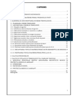 Proiectarea Secţiei de Prelucrare a Strugurilor Pentru Producerea Vinului Materie Primă de Desert Alb Muscat, 80 Tzi”