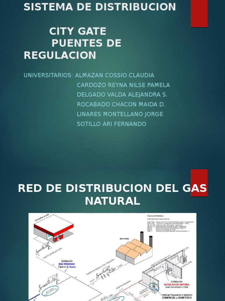 Sistema de Distribución de Gas Natural | PDF | Soldadura | Construcción