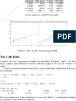 The Cats Data: lm1 LM (HWT BWT Sex, Data Cats) lm1