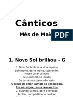 Cânticos - Maio