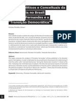 PORTELA JUNIOR, Aristeu. Limites Políticos e Conceituais Da Democracia No Brasil