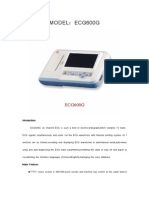 Electrocardiografo Contec ECG600G Veterinary