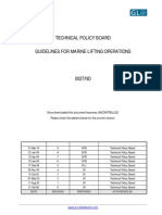 Noble Denton Guidelines for Marine Lifting Operations