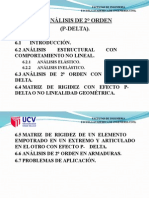 8.-Análisis de 2° Orden (P-Delta)