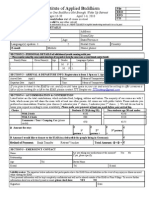 Registration Form - Wkup Eiab April 2010