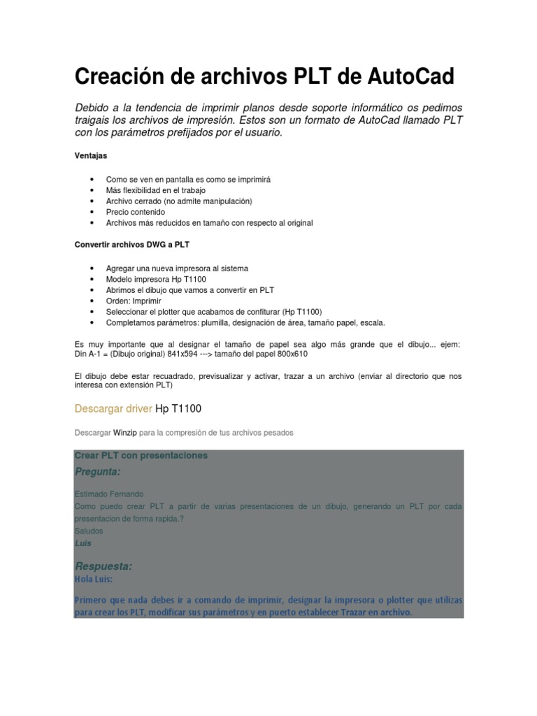 Fichier Plt Autocad : Comment Voir Des Fichiers Plt Dans AutoCAD – LRBEL