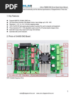 Download 3 Axis TB6600 CNC Driver Board Users Manual by alvarnal SN268850835 doc pdf