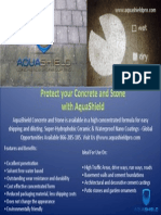 Protect Your Concrete and Stone With AquaShield
