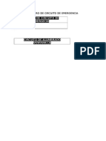 Tablero de Circuito de Emergencia