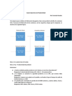 Guía Ejercicios de Calculo de Productividad