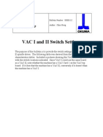 Okuma Vac 1 Vac 2 Switch Settings