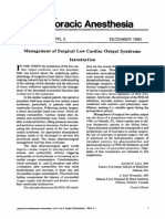 3 Journal of Cardiothoracic Anesthesia Volume 4 Issue 6-Supp-S5 1990 (Doi 10.1016/0888-6296 (90) 90224-4) Jerrold H. Levy J.earl Wynands - Management of Surgical Low Cardiac Output Syndrome