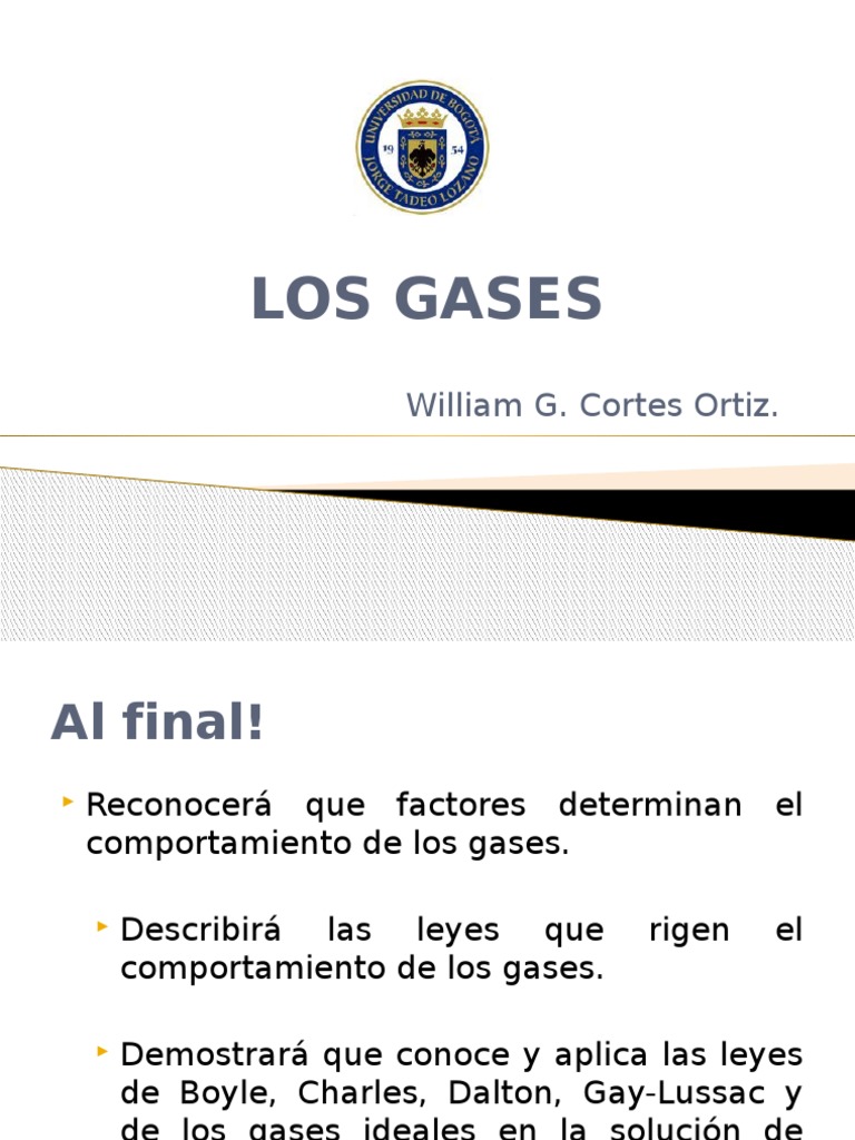 Comportamiento y leyes de los gases | PDF | Gases | Mole (Unidad)