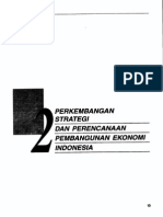 Bab2-Perkembangan Strategi Dan Perencanaan Pembangunan Ekonomi Indonesia