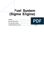 Hyundai XG 350 Fuel System - Sigma Engine