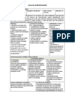 1 Ano A e B - Guia de Aprendizagem - 2º Bimestre