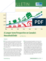 A Longer-term Perspective on Canada’s Household Debt