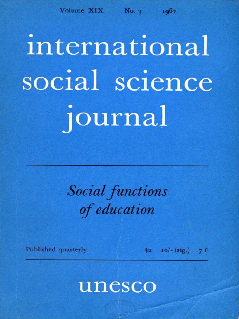 social science research journal