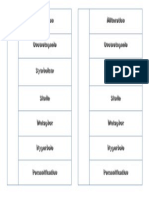 Figurative Language Foldable