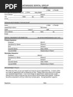 2024 ADA Dental Claim Form Instructions | PDF | Dentistry | Dentist