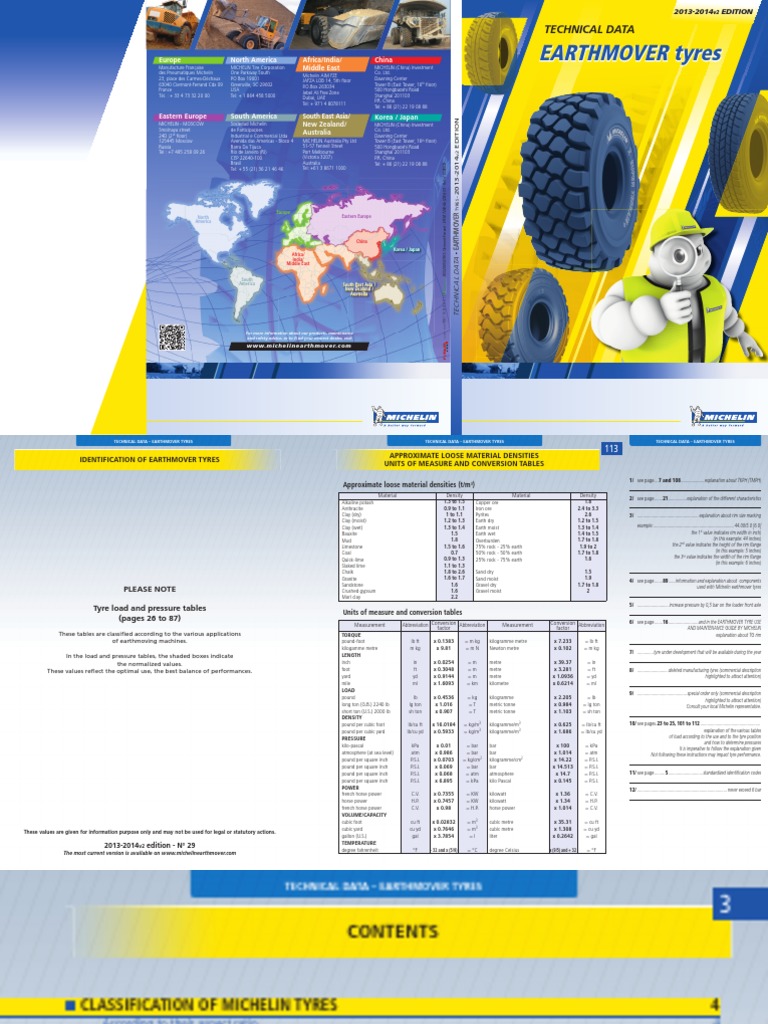 Michelin Databook 2014 Tire Heavy Equipment Free 30day Trial