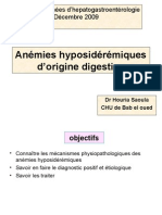 2 Anemies Hyposideremiques D Origine Digestive Final
