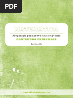Preparação Para Prova Final de Matemática 9º Ano 3º Ciclo