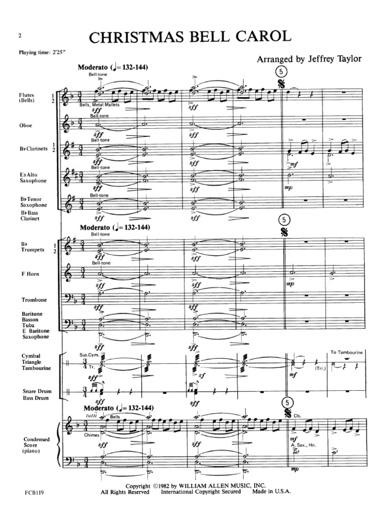 Christmas Bells Carol