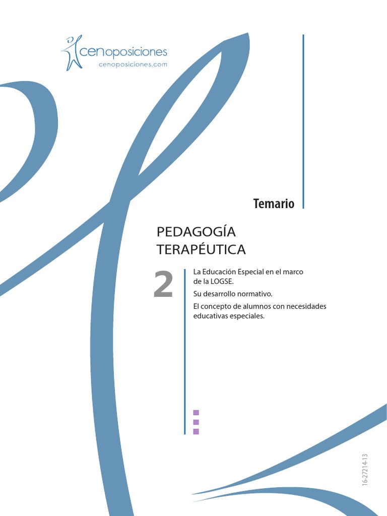 Educación Especial y Normativa en España | PDF | Plan de estudios ...