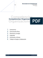 Diccionario de Competencias