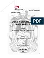 Etica y Biotica en La Enfermera Ojo