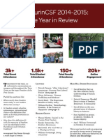 Maclaurincsf 2014-2015: The Year in Review