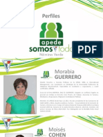 Perfiles Nónima Verde Apede 2015